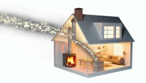 effect of fireplaces on indoor air quality