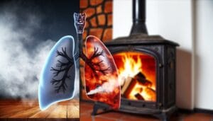 effects of wood burning fireplaces